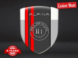 Alpina Design Adesivi Auto Resistenti Limitati Alta Qualità